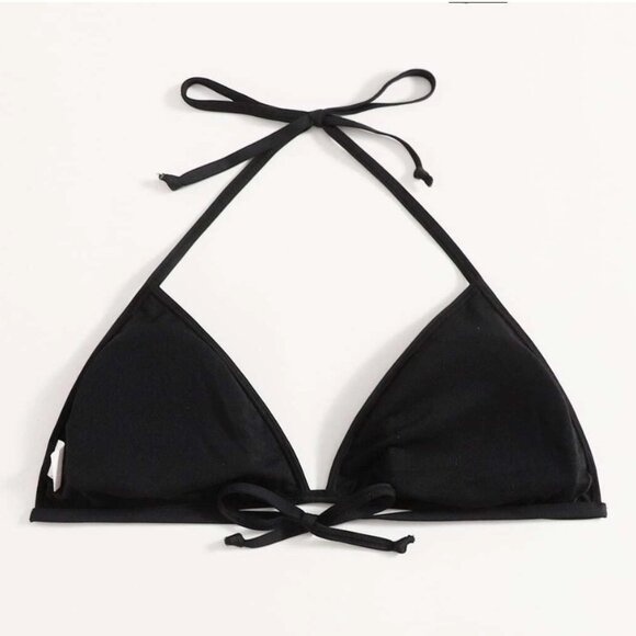 Black Triangle Bikini Top - Picture 2 of 2